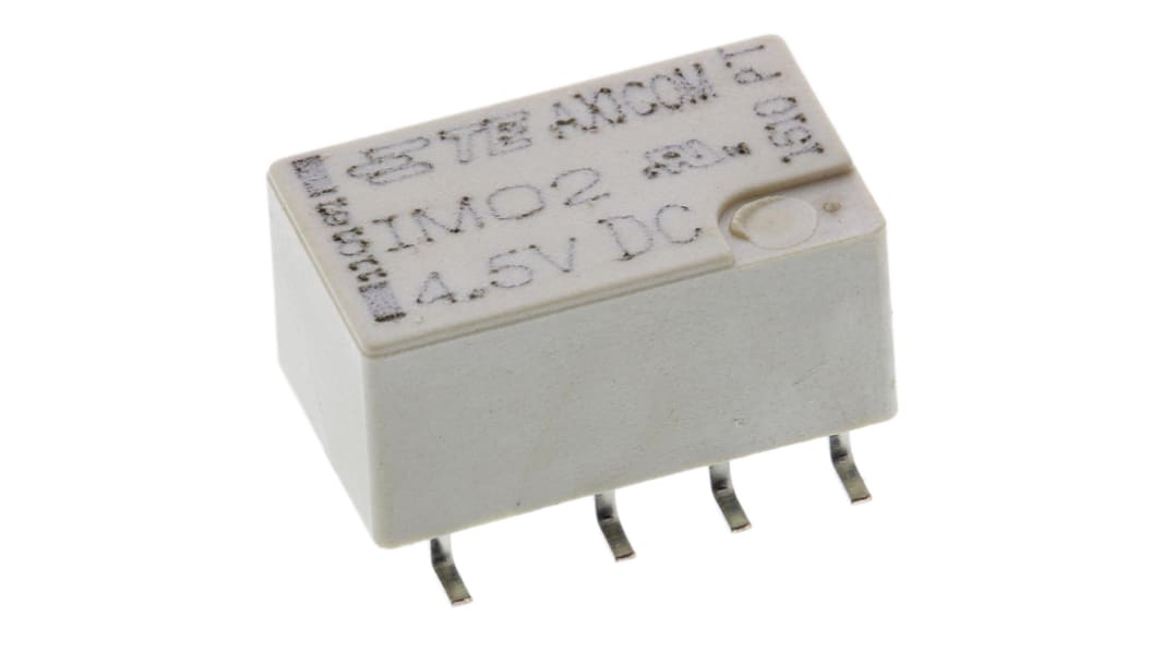 Relais de signal TE Connectivity IM 4.5V c.c., 2 RT, Montage en surface