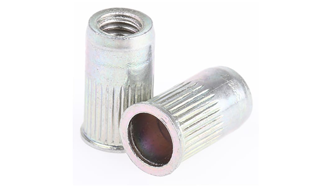 Böllhoff Gewindeeinsatz Stahl, M4 x 11mm, Flansch-Ø 6.7mm, Bef.Loch-Ø 6mm, 9mm