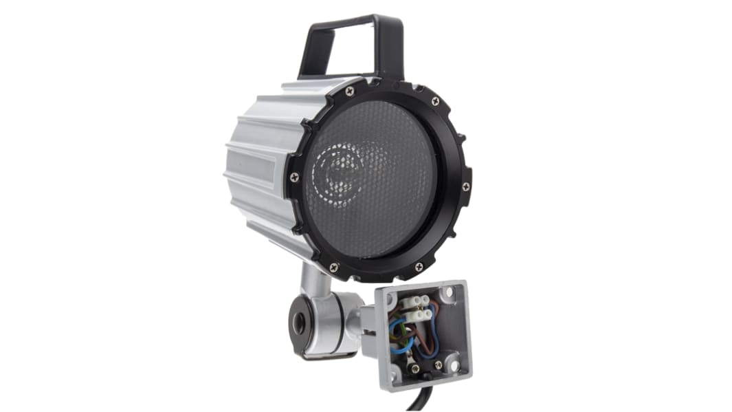Lampada per macchinari RS PRO, alogena, 24 V c.a./c.c., 70 W, braccio Corto