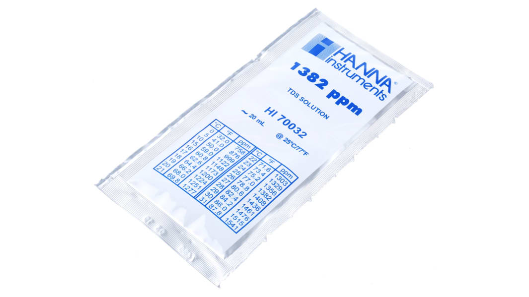 Solution tampon TDS Hanna Instruments, Sachet 20ml
