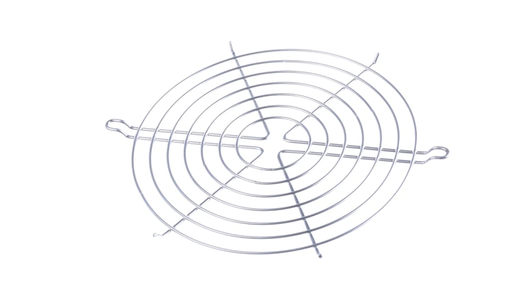 ebm-papst Steel Finger Guard for 142mm Fans, 162mm Hole Spacing