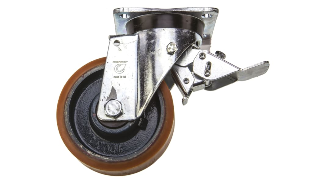 LAG Braked Swivel Castor Wheel, 700kg Capacity, 150mm Wheel