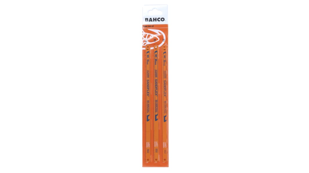 Bahco 300 mm Bi-metal Hacksaw Blade, 18 TPI