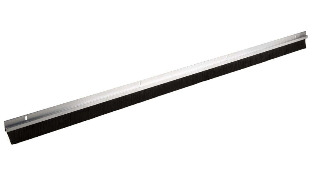 Striscia con spazzola RS PRO in Alluminio, 838mm x 17,4 mm x 6.25mm