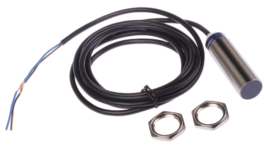 Telemecanique Sensors Inductive Threaded Barrel Proximity Sensor, M18, 8 mm Detection, 2-Wire NO, 20 → 264 V