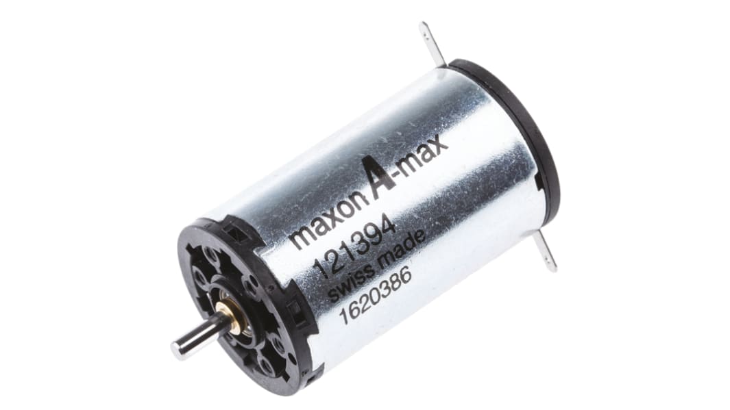 121394 | Maxon Brushed DC Motor, 11 W, 24 V dc, 17.2 mNm