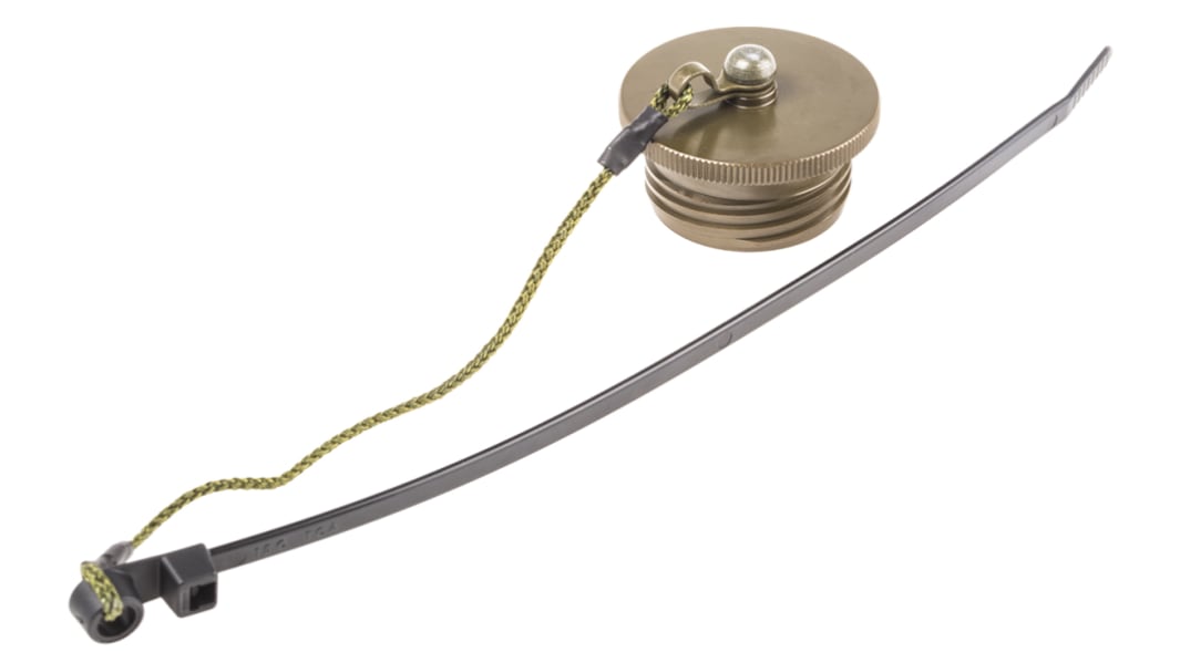 Tapa antipolvo con cordón Amphenol Socapex RJ45 para uso con RJFTV