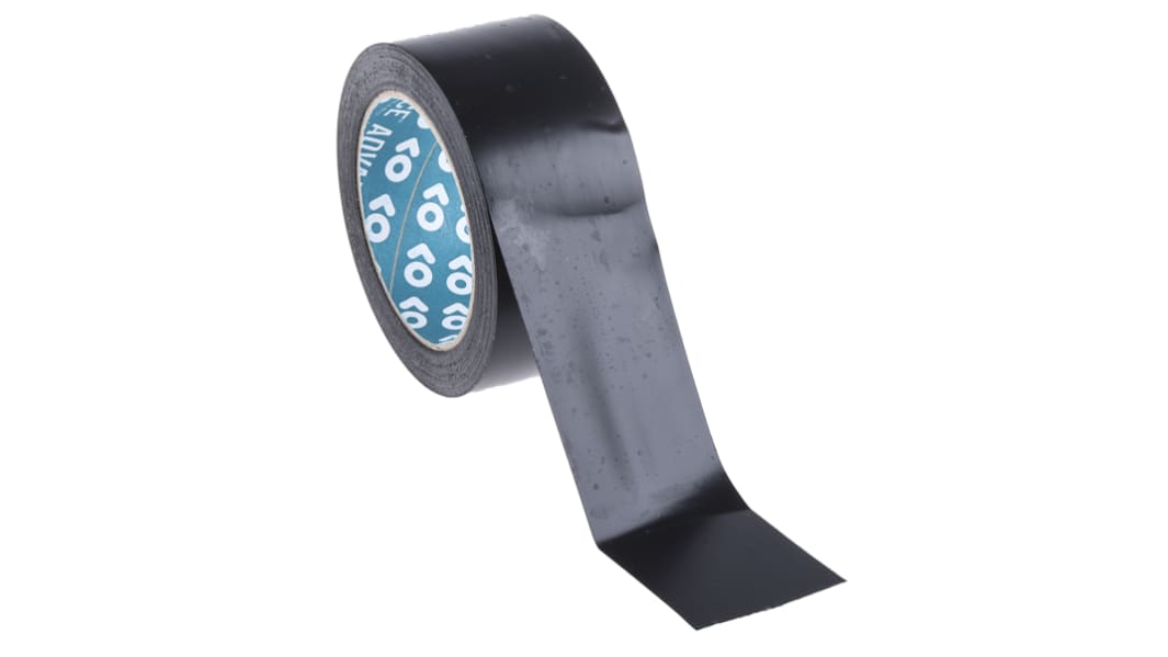 Advance Tapes AT7 Black PVC Electrical Tape, 50mm x 33m