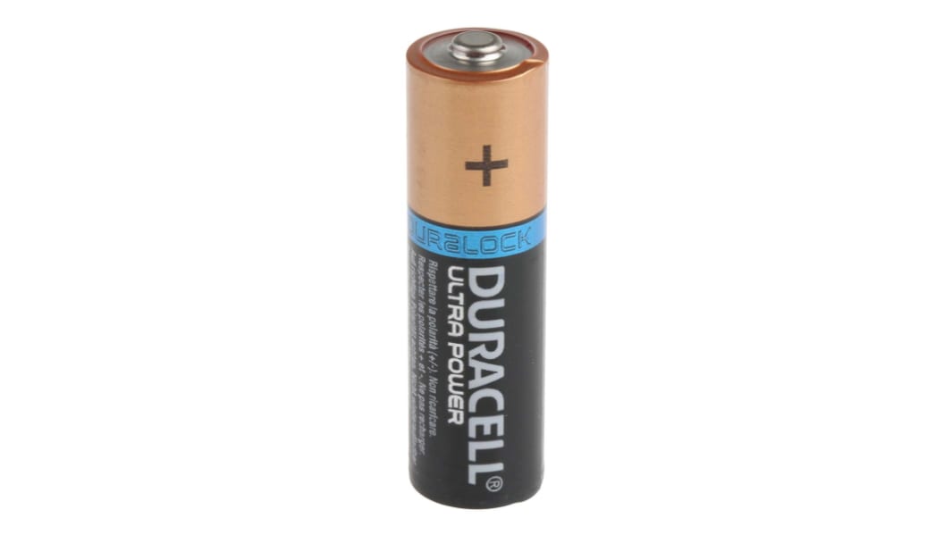 Batteria AA Duracell, 1.5V, Alcalina, terminale Standard