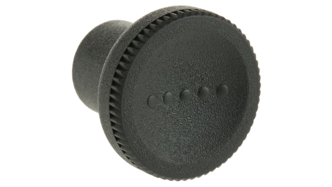 Manopola di serraggio zigrinata RS PRO, M8 x 12mm