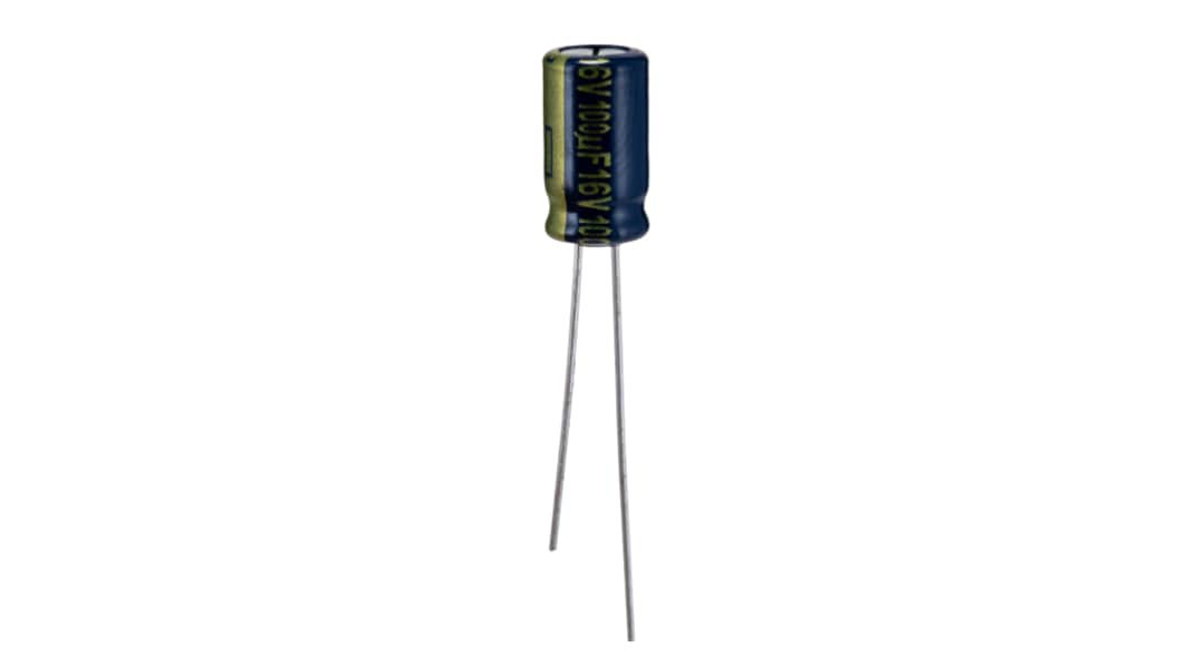 Condensateur Panasonic série FC Radial, Aluminium électrolytique 100μF, 16V c.c.