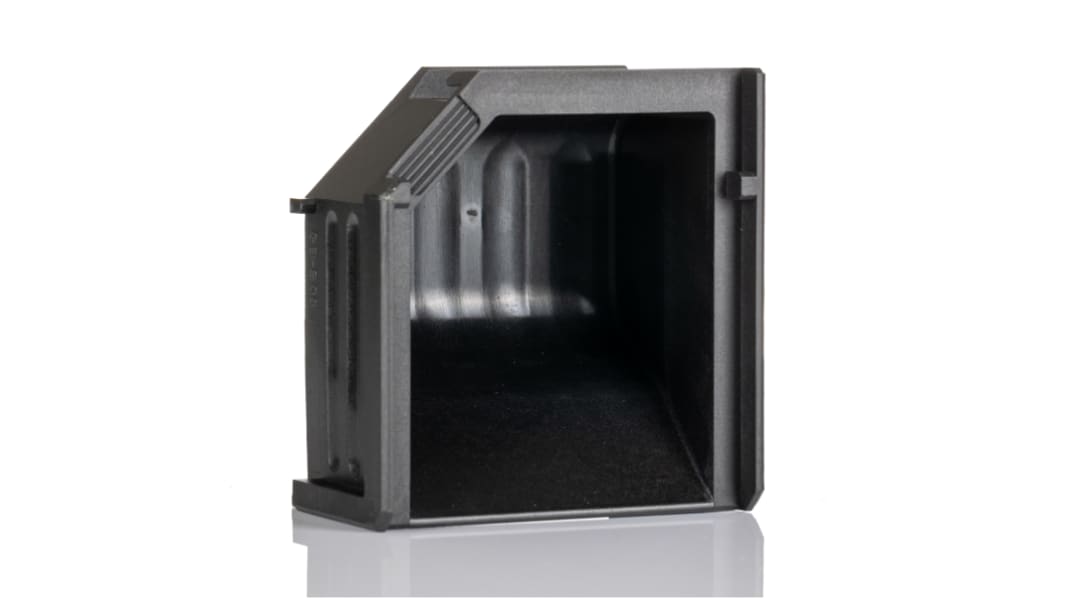 Bosch Rexroth Plastic Storage Bin, 86mm x 82mm x 50mm, Black