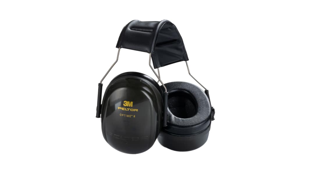 3M PELTOR Optime II Schwarz Kopfbügel Gehörschutz, 31dB, 210g, , CE, EN 352-1