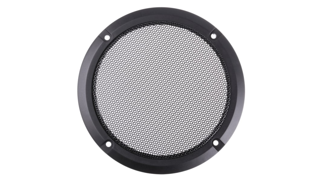 Visaton Black Round Speaker Grill for 13 cm/5 in Speaker Size