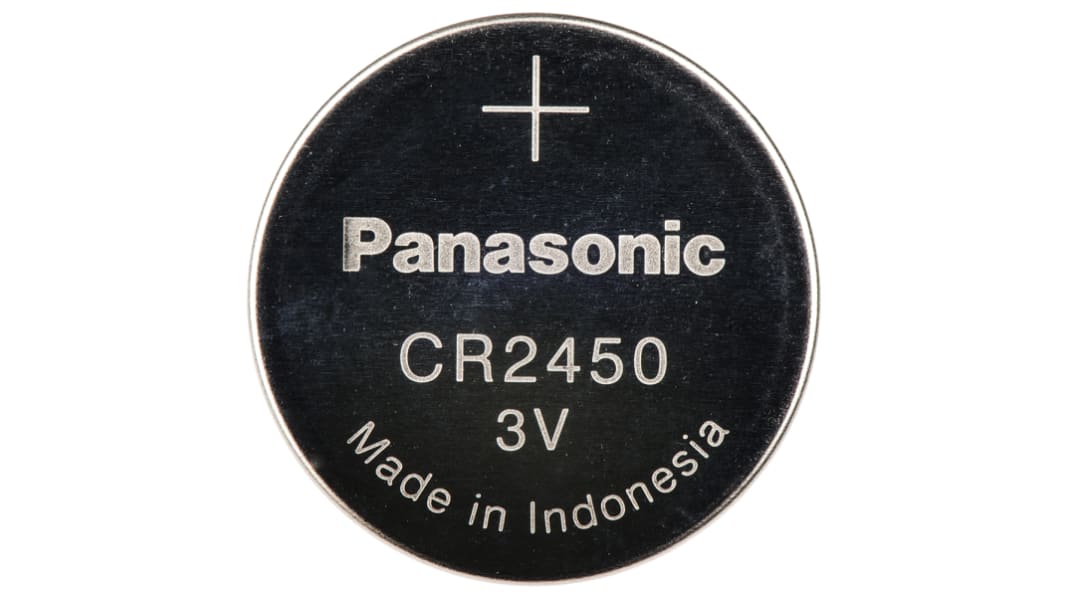 Panasonic コイン電池, マンガン酸リチウム電池, 3V CR-2450/BN