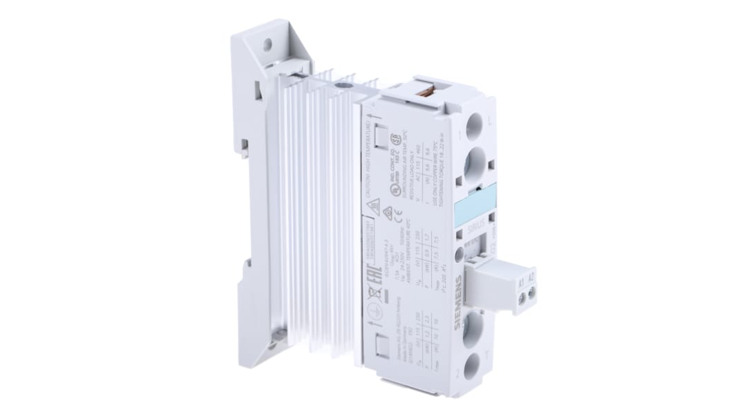 Siemens ソリッドステートリレー, 10.5 A, 230 V, DINレール