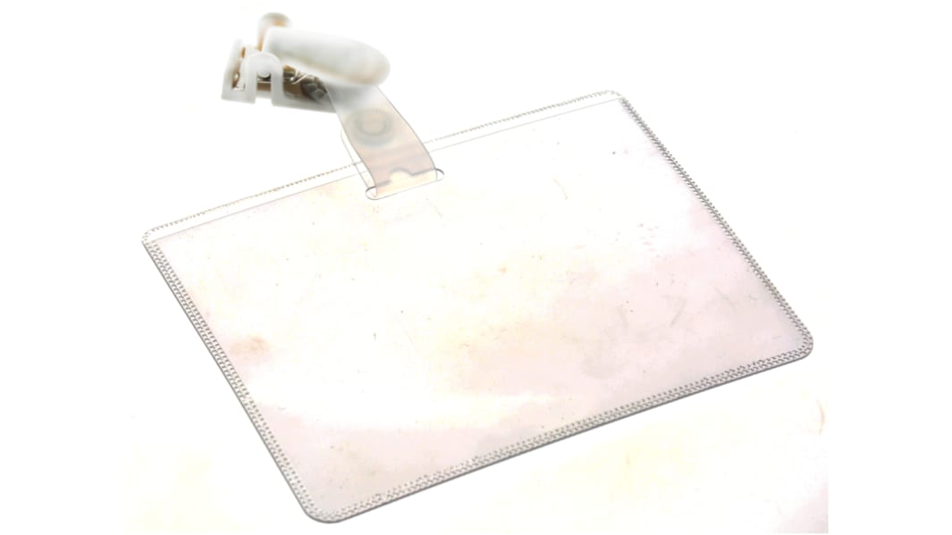 Porte-badge Durable, 90mm x 60mm en PVC