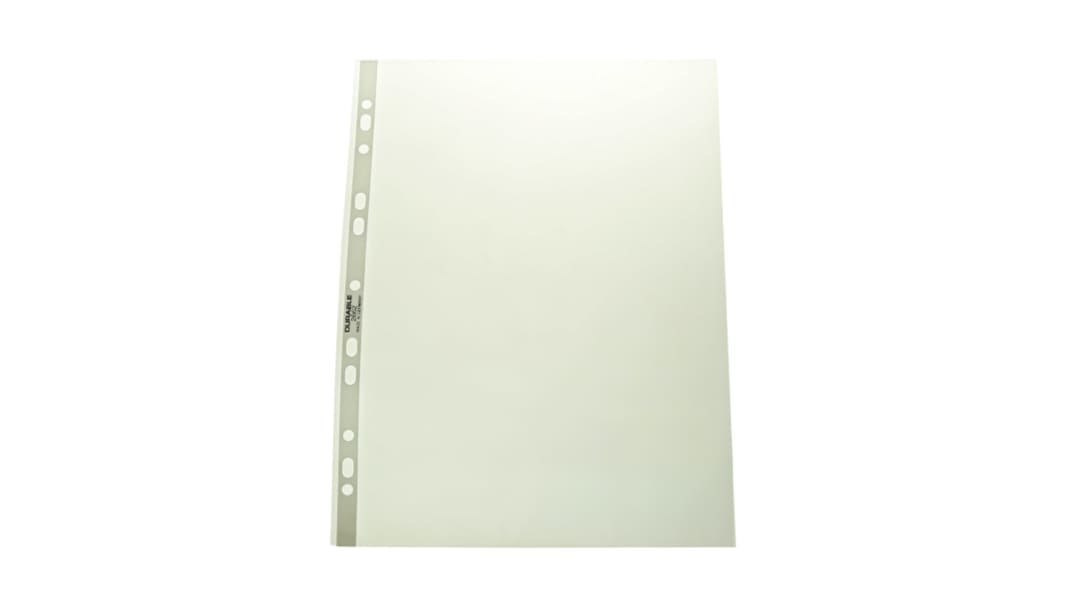 Durable Gennemsigtig PP Dokumentomslag, For A4 format