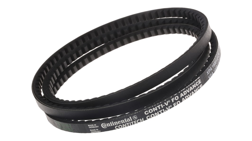 Contitech Drive Belt, belt section XPA, 1900mm Length
