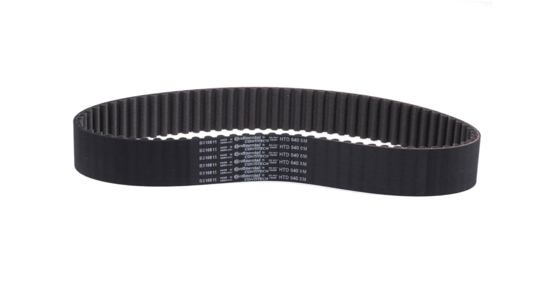 Contitech タイミングベルト, 幅:30mm, 長さ:640mm, 80歯, 8mmピッチ