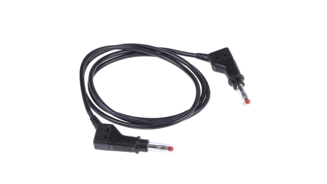Staubli, 32A, 600V, Black, 1m Lead Length