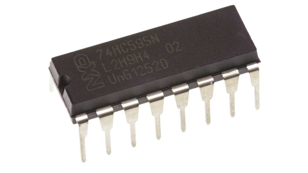 NXP 74HC595N,112 8-stage Through Hole Shift Register HC, 16-Pin PDIP