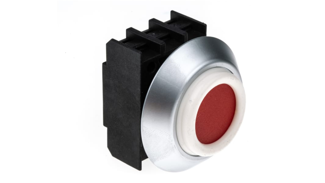 Cabezal de pulsador Schmersal serie Elan, Ø 22mm, de color Rojo, IP69K