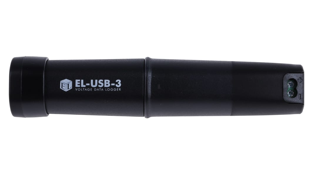 Registrador de datos Lascar EL-USB-3, para Tensión, con alarma, interfaz USB