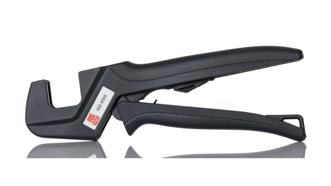 RS PRO Hand Ratcheting Crimp Tool Frame for Interchangeable crimp die sets, 0.25 → 10mm² Wire