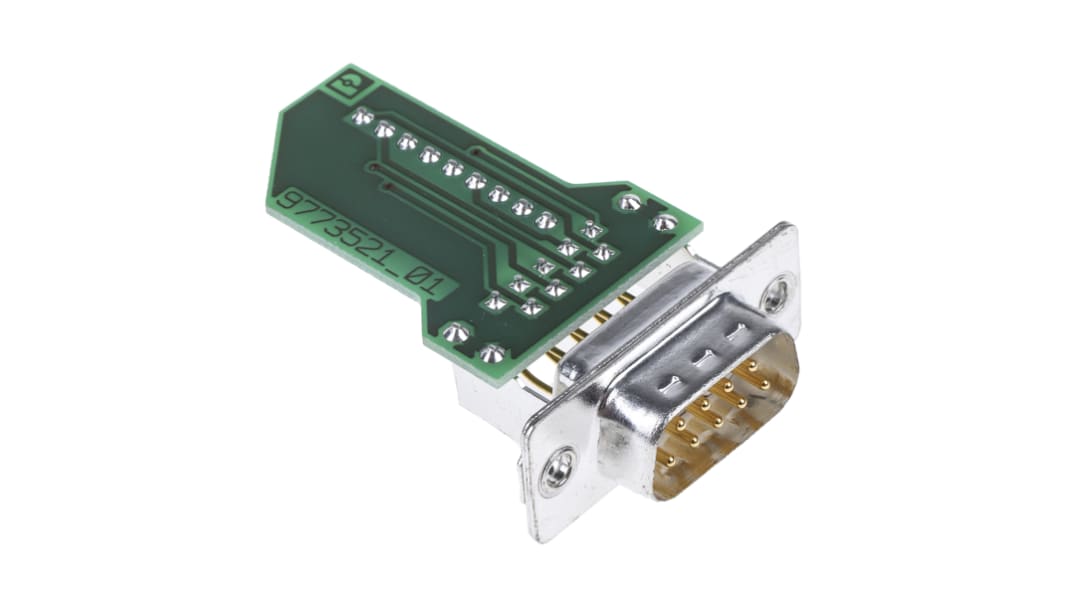 Connettore D-Sub Phoenix Contact, Maschio, 9 vie, terminazione Morsetti a vite