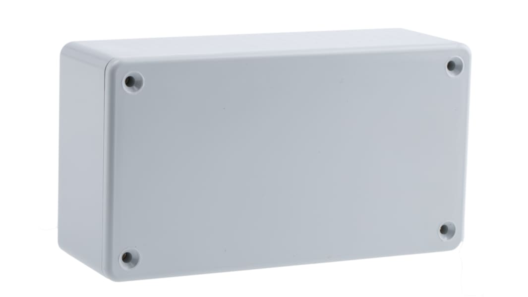 Caja Hammond de ABS pirroretardante Gris, 120 x 65 x 40mm, IP54