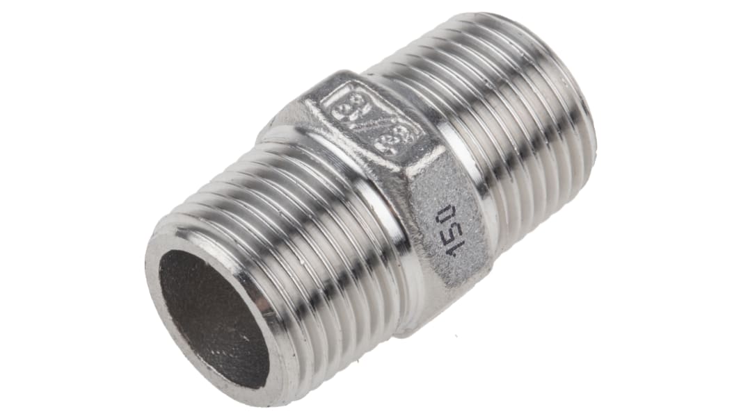 Mamelon hexagonal RS PRO R (conique) Mâle 3/8pouce - Mâle 3/8pouce