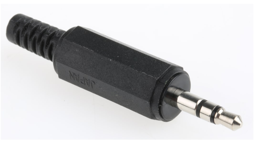 Lumberg Jack Connector Cable Mount Stereo Plug, 3Pole 1A