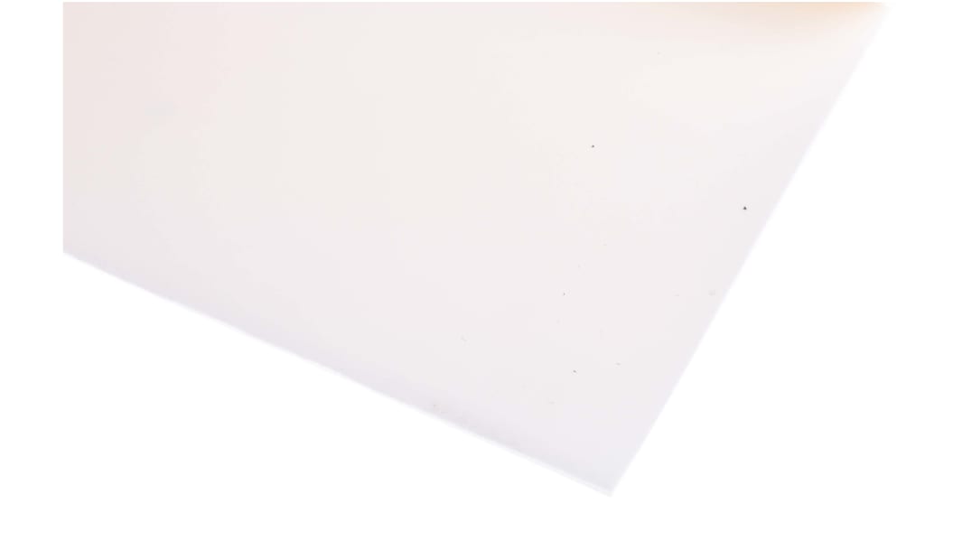 RS PRO White Silicone Rubber Sponge Sheet, 1.2m x 600mm x 1.5mm