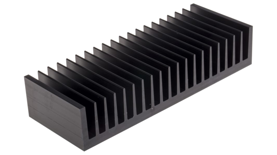 AAVID THERMALLOY Heatsink, Universal Rectangular Alu, 0.8K/W, 75 x 200 x 40mm