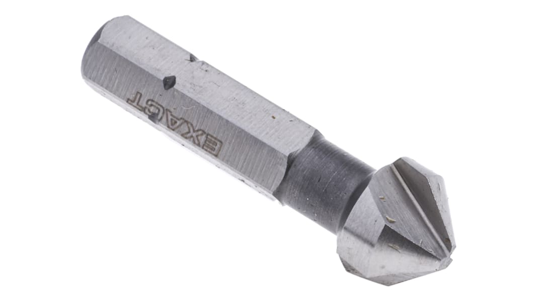 EXACT HSS Bohrer Ø 10.4mm, 3 Schneiden, 90°, 34 mm