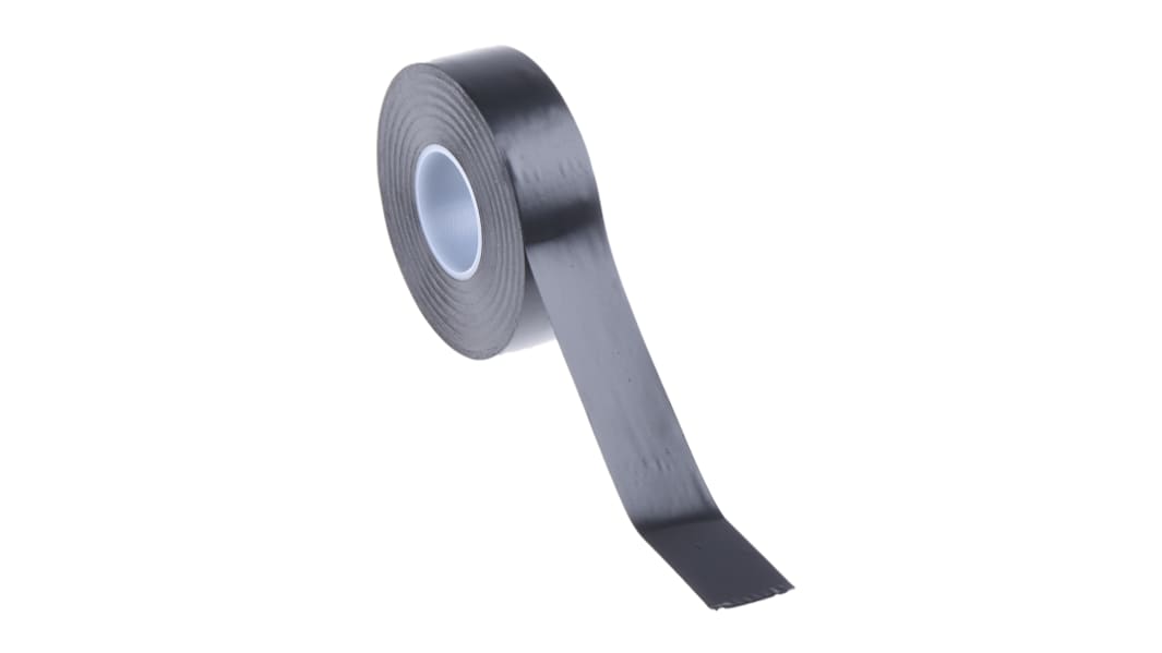 Advance Tapes AT7 Black PVC Electrical Tape, 19mm x 20m