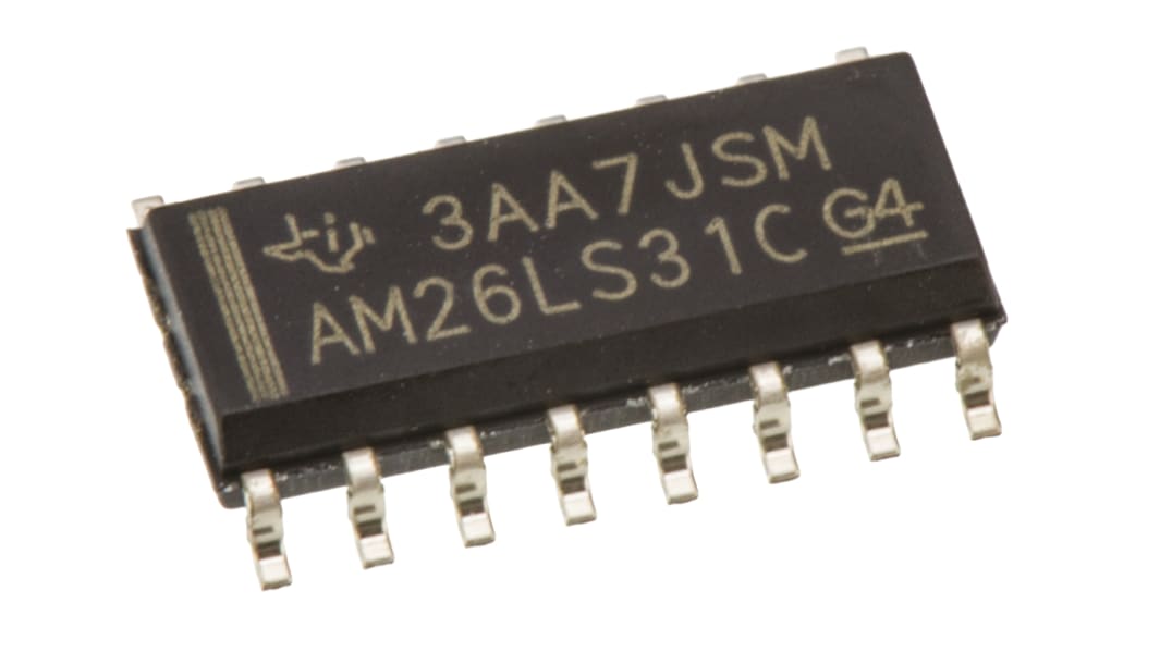 Texas Instruments ライントランスミッタ表面実装, 16-Pin, AM26LS31CD