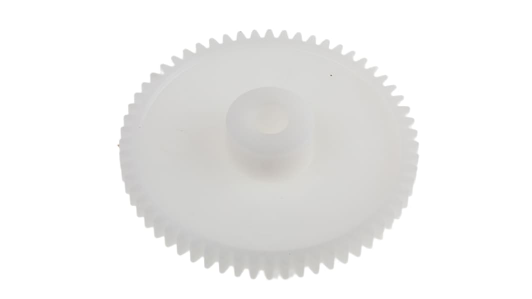 Pignon RS PRO module 0.8, 60 dents , alésage de 6mm en POM