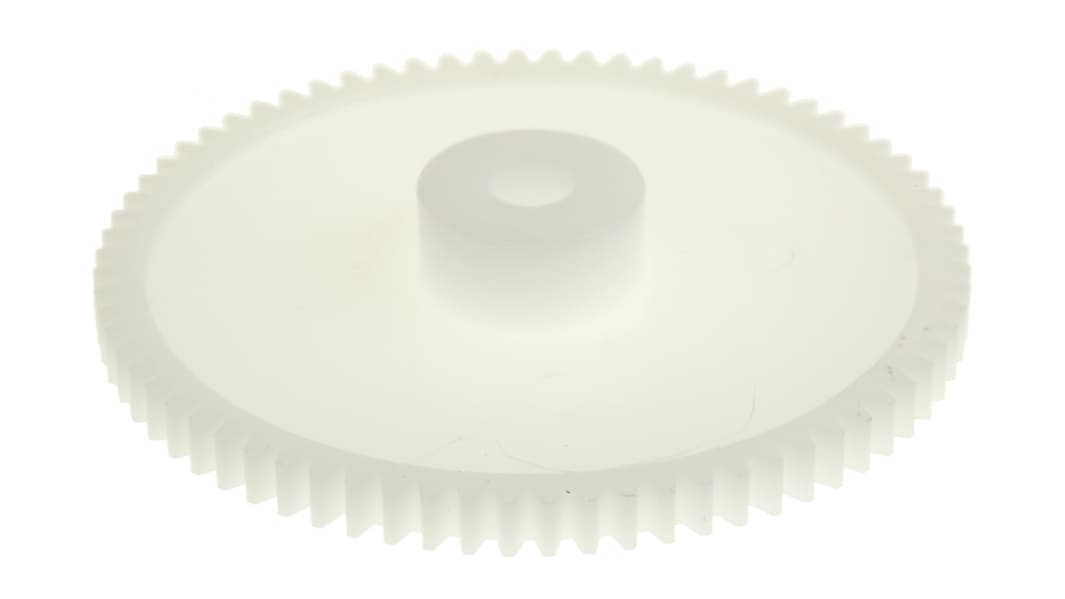 Pignon RS PRO module 0.8, 72 dents , alésage de 6mm en POM