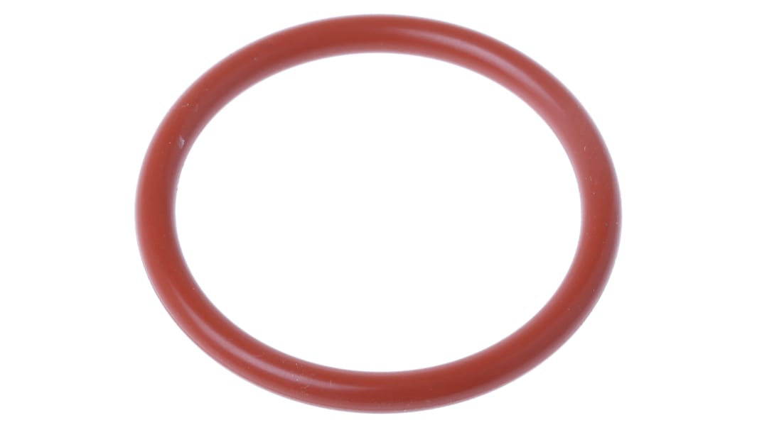 RS PRO Silicone O-Ring O-Ring, 34.52mm Bore, 1 5/8in Outer Diameter