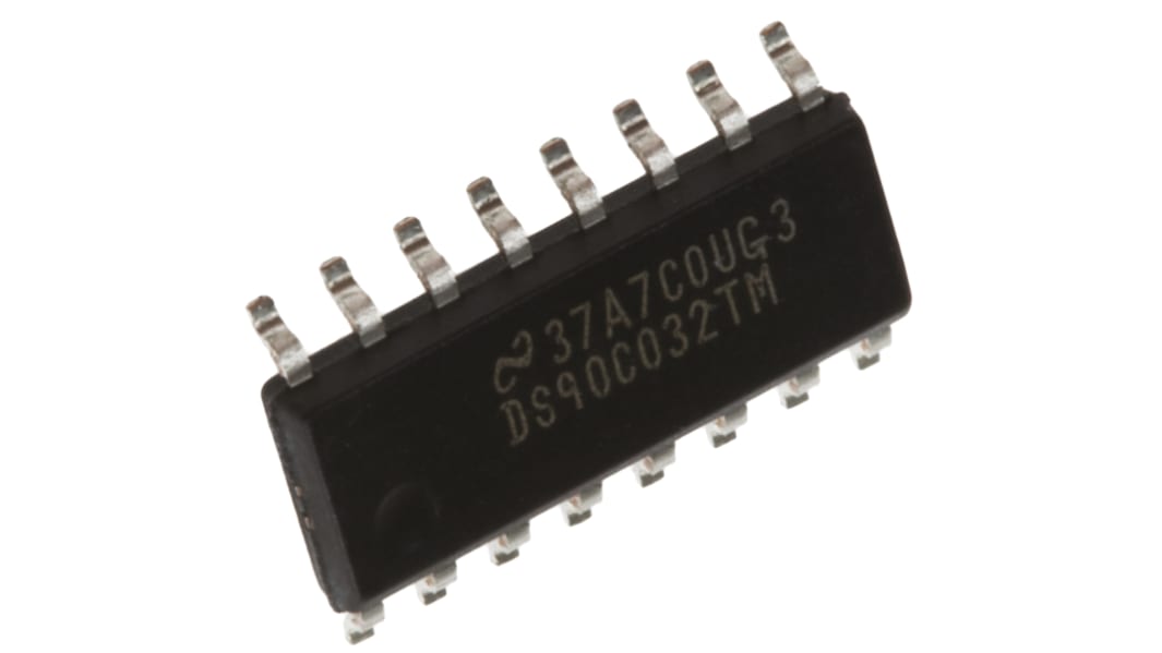 Texas Instruments DS90C032TM/NOPB, LVDS Receiver Quad TTL, 16-Pin SOIC