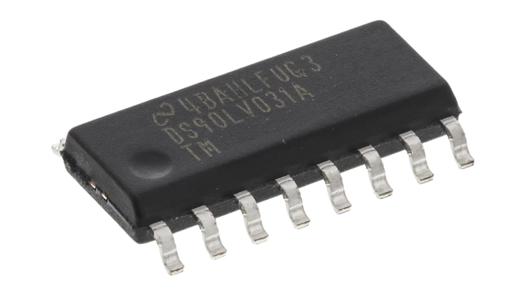Texas Instruments LVDSトランスミッタ, トランスミッタIC, 表面実装, 16 Pin, DS90LV031ATM/NOPB