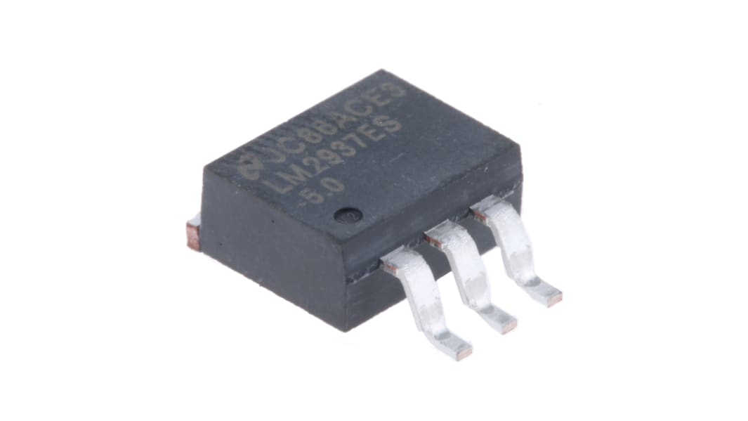 Texas Instruments Spannungsregler 500mA, 1 Niedrige Abfallspannung D2PAK (TO-263), 3-Pin, Fest