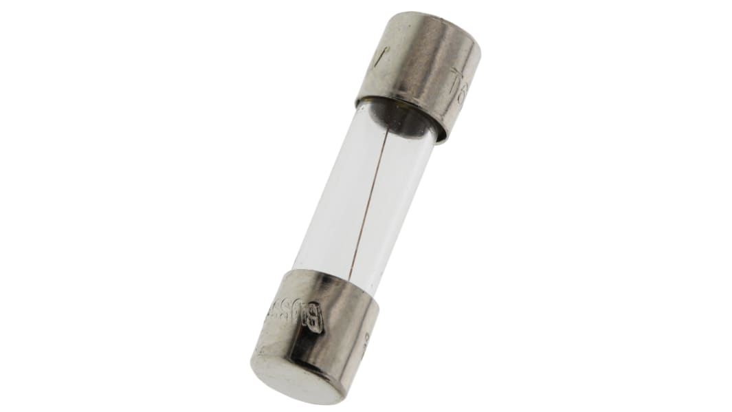 Eaton 630mA T Glass Cartridge Fuse, 5 x 20mm