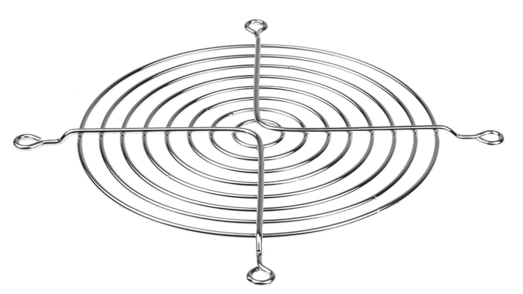 Protège-doigts pour ventilateur de taille 120mm, Sunon 120 x 120mm, en Acier