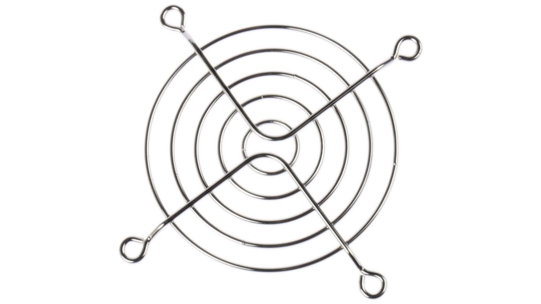 Sunon FG-08 Series Steel Finger Guard for 80mm Fans, 71mm Hole Spacing, 80 x 80mm