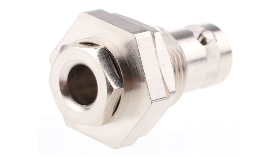 RS PRO, jack Panel Mount, 50Ω, Clamp Termination, Straight Body