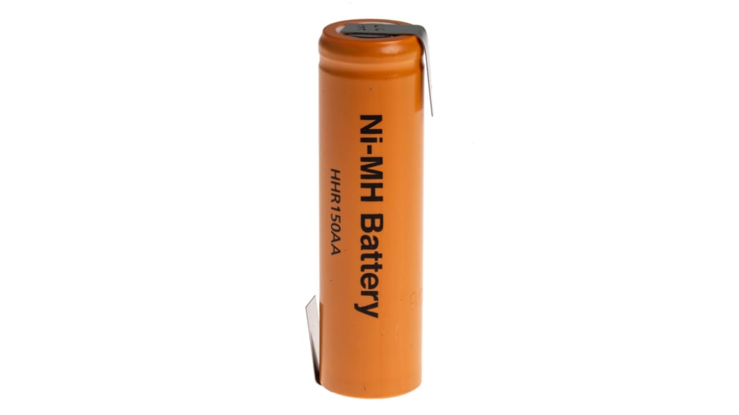 Batteria AA ricaricabile Panasonic, 1.2V, 1.58Ah, NiMH, terminale Linguette