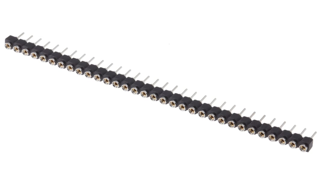 E-TEC SIB serien, 2.54mm Afstand med 1 Række 32-Polet Lige Printkortfatning Lodde